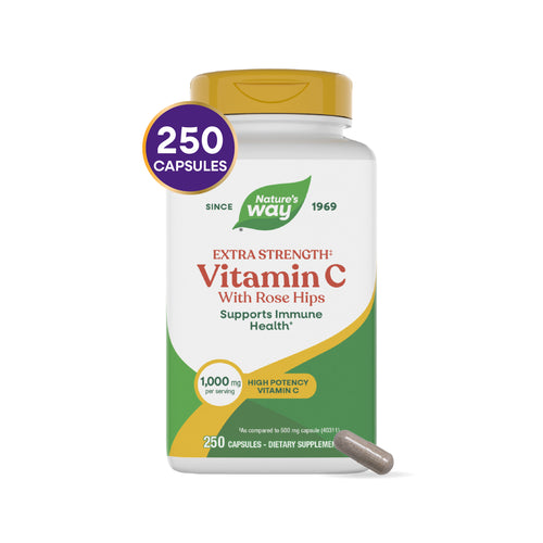 Nature's Way® | Vitamin C with Rose Hips Extra Strength Sku:40313
