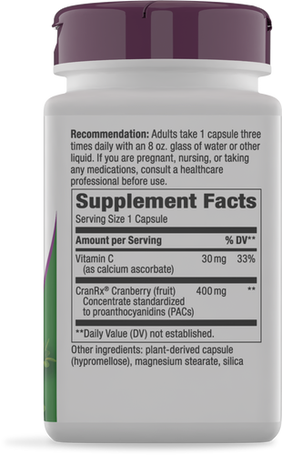 Nature's Way® | Cranberry Premium Blend - right side of pack Sku:15135