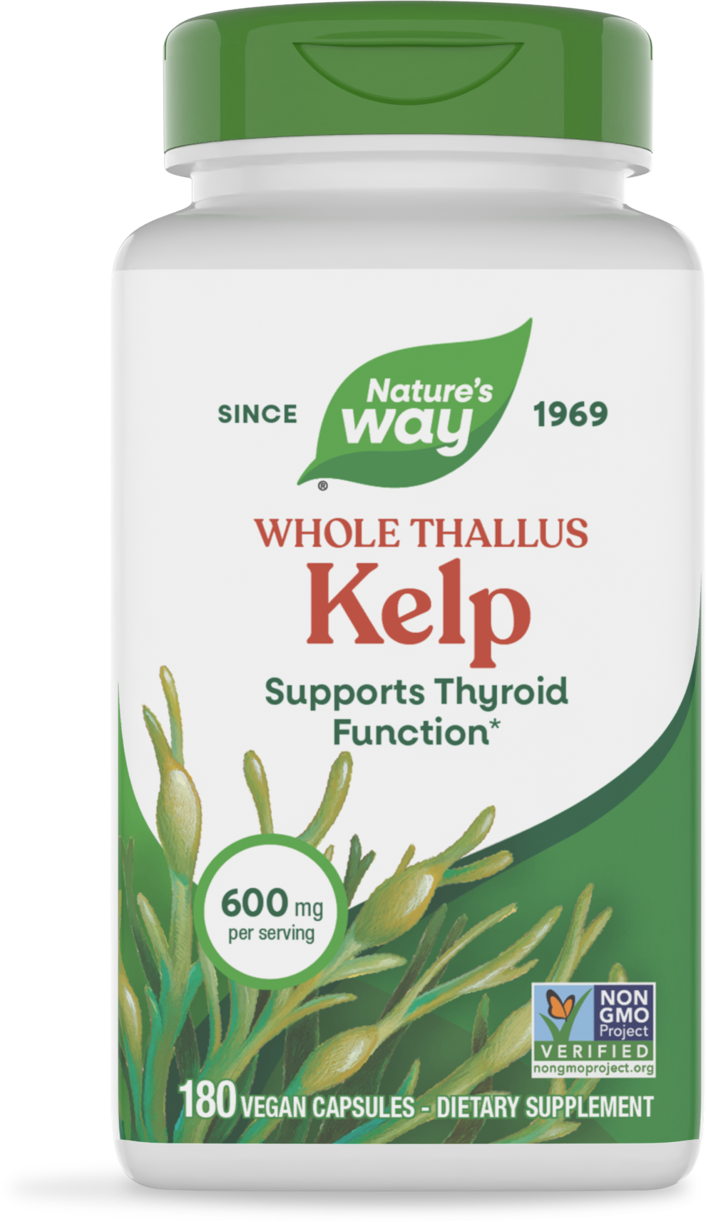 <{%PRIMARY_14508%}>Nature's Way® | Kelp, 180 capsules
