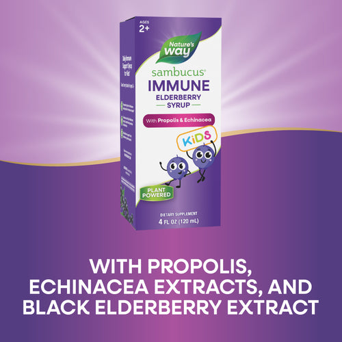 Nature's Way® | Sambucus Immune Syrup for Kids* Sku:6973