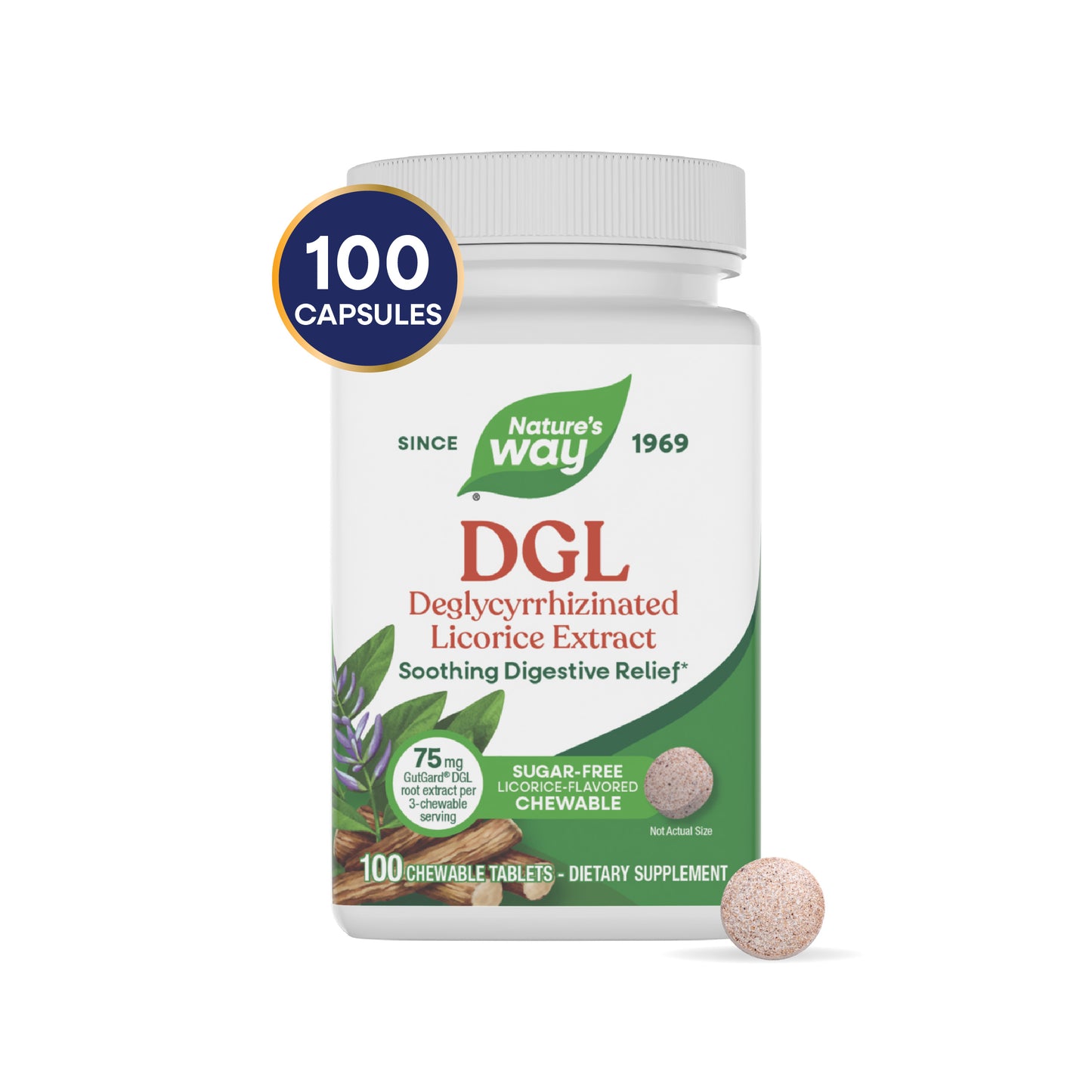 <{%MAIN8_09021%}>Nature's Way® | DGL Sugar Free