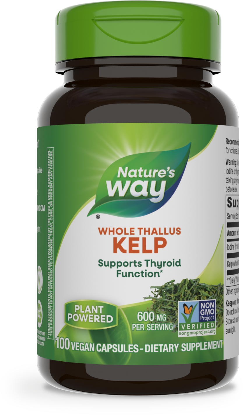<{%PRIMARY_14500%}>Nature's Way® | Kelp, 100 capsules