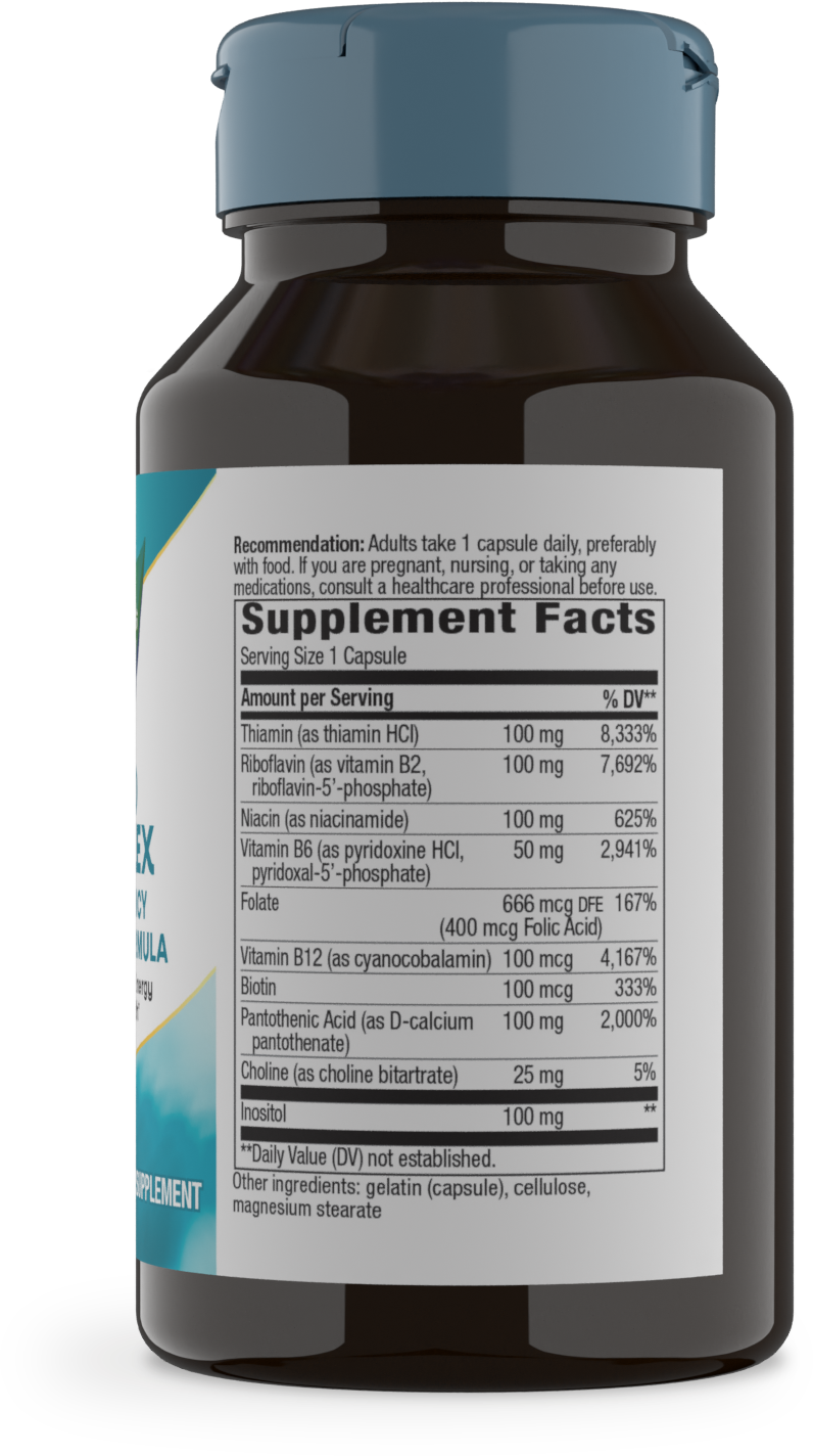<{%MAIN2_40520%}>Nature's Way® | Vitamin B-100 Complex - right side of pack
