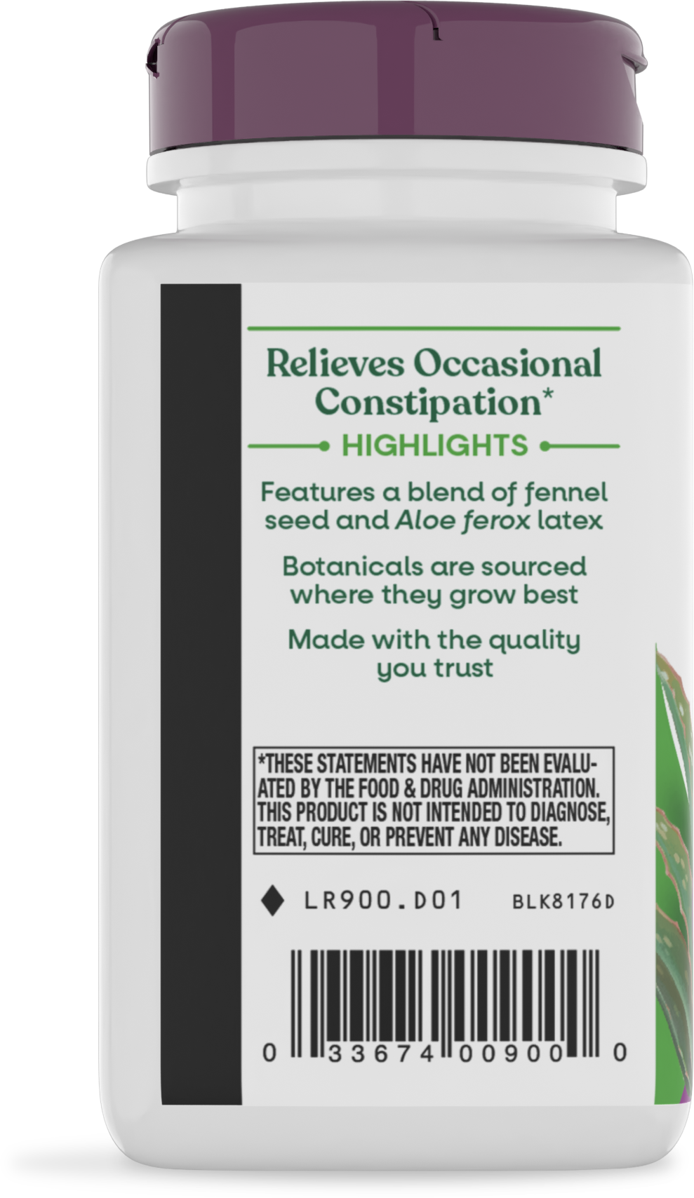 <{%MAIN3_900%}>Nature's Way® | Aloelax Premium Blend - left side of pack