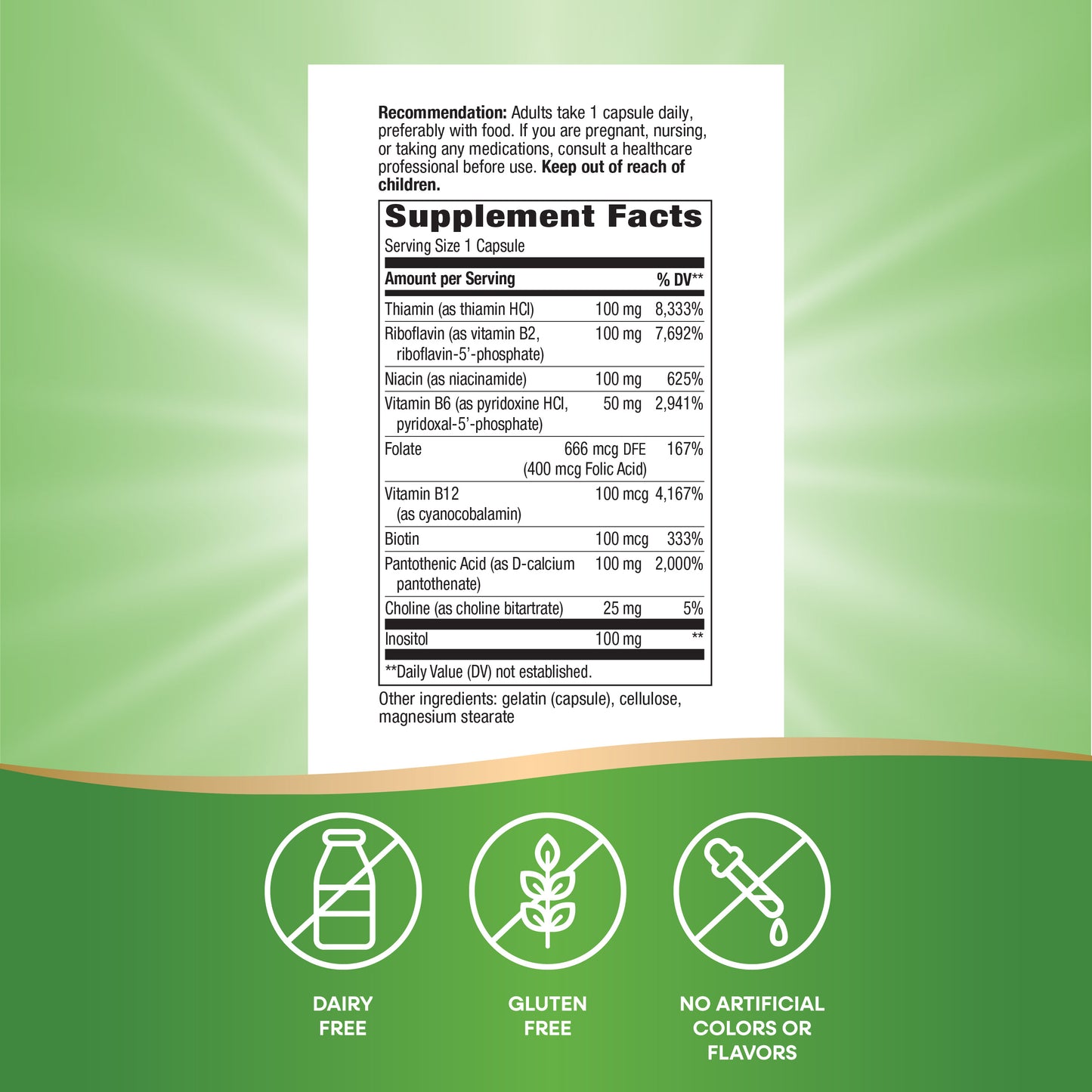 <{%MAIN14_40521%}>Nature's Way® | Vitamin B-100 Complex