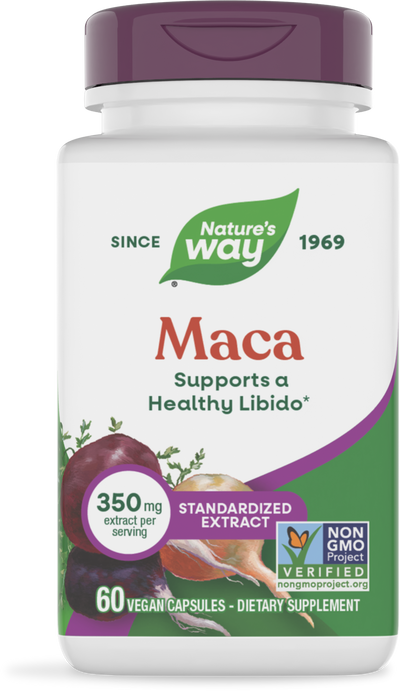 <{%PRIMARY_64200%}>Nature's Way® | Maca Premium Extract, 60 capsules