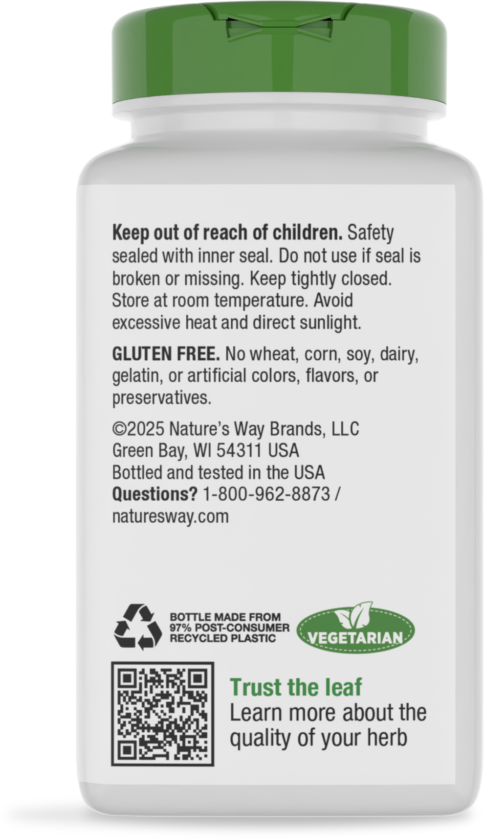 <{%MAIN4_14508%}>Nature's Way® | Kelp - back of pack