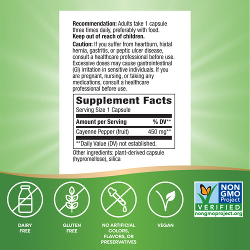 Nature's Way® | Cayenne Fruit Sku:11500