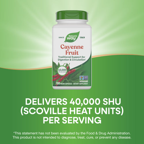 Nature's Way® | Cayenne Fruit Sku:11508