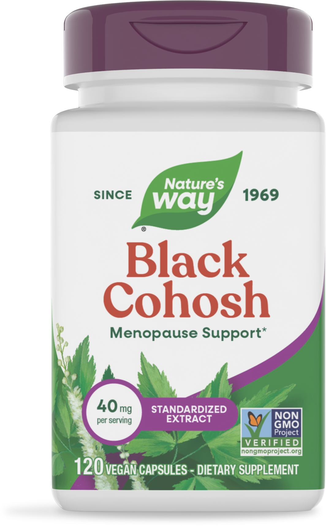 <{%PRIMARY_15353E%}>Nature's Way® | Black Cohosh, 120 capsules