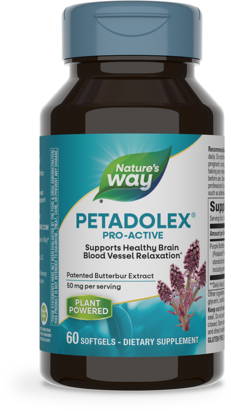 <{%PRIMARY_04806E%}>Nature's Way® | Petadolex Pro-Active, 60 softgels