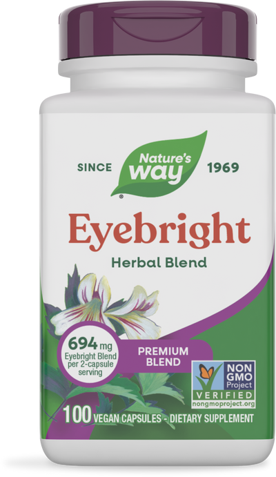 <{%PRIMARY_380%}>Nature's Way® | Eyebright Premium Blend, 100 capsules