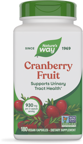 Nature's Way® | Cranberry Fruit, 180 capsules Sku:15361