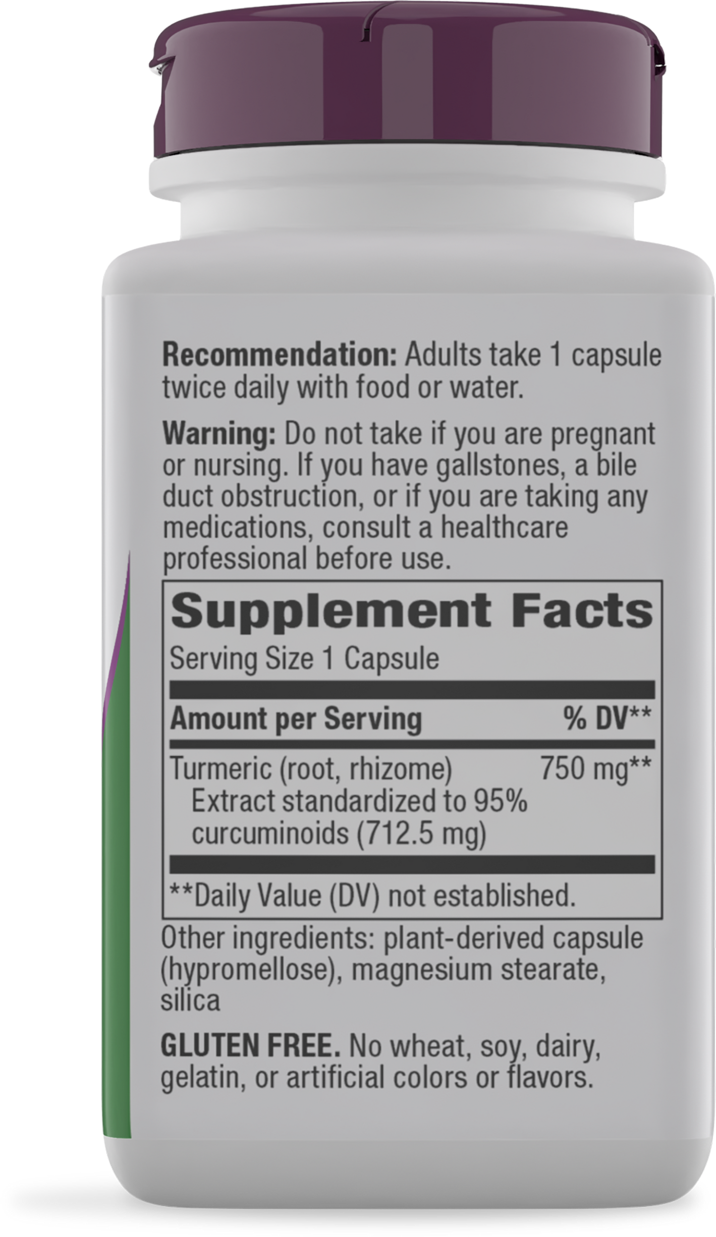 <{%MAIN2_10260%}>Nature's Way® | Turmeric Max Potency - right side of pack