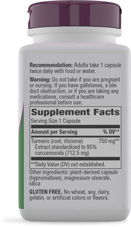 <{%MAIN2_10260%}>Nature's Way® | Turmeric Max Potency - right side of pack