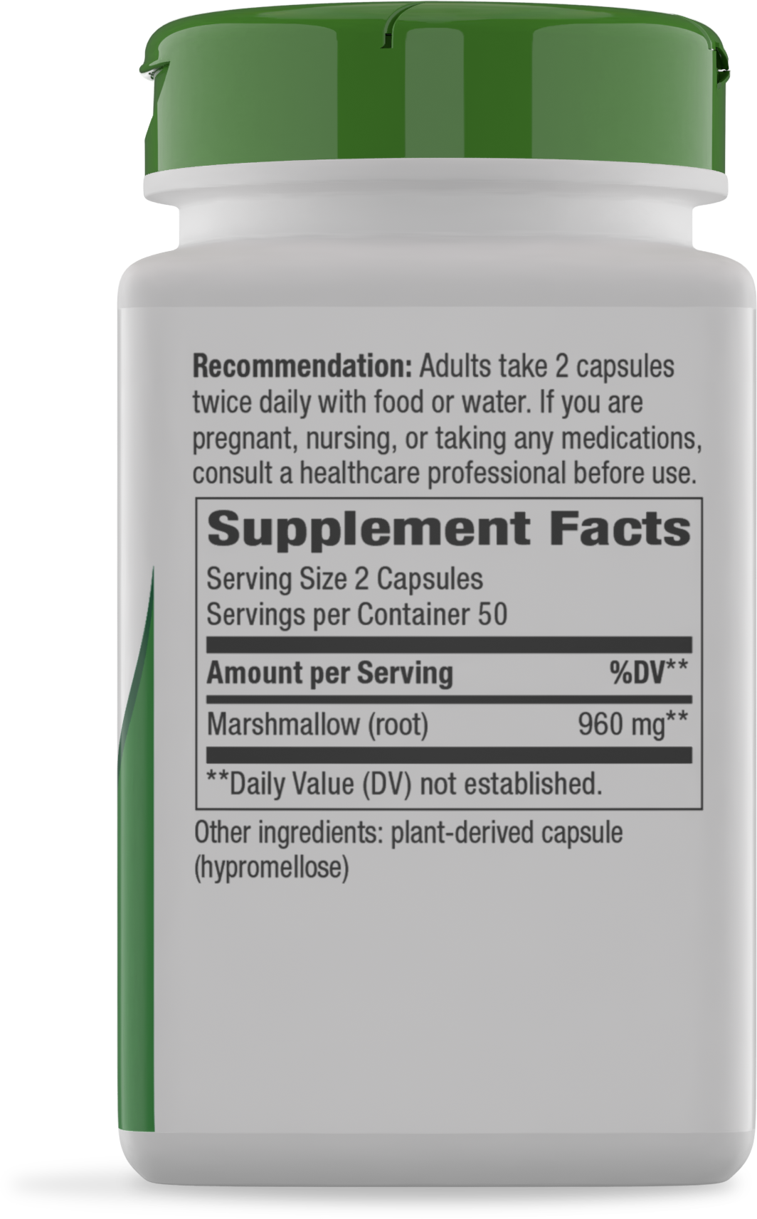 <{%MAIN2_14800%}>Nature's Way® | Marshmallow Root - right side of pack