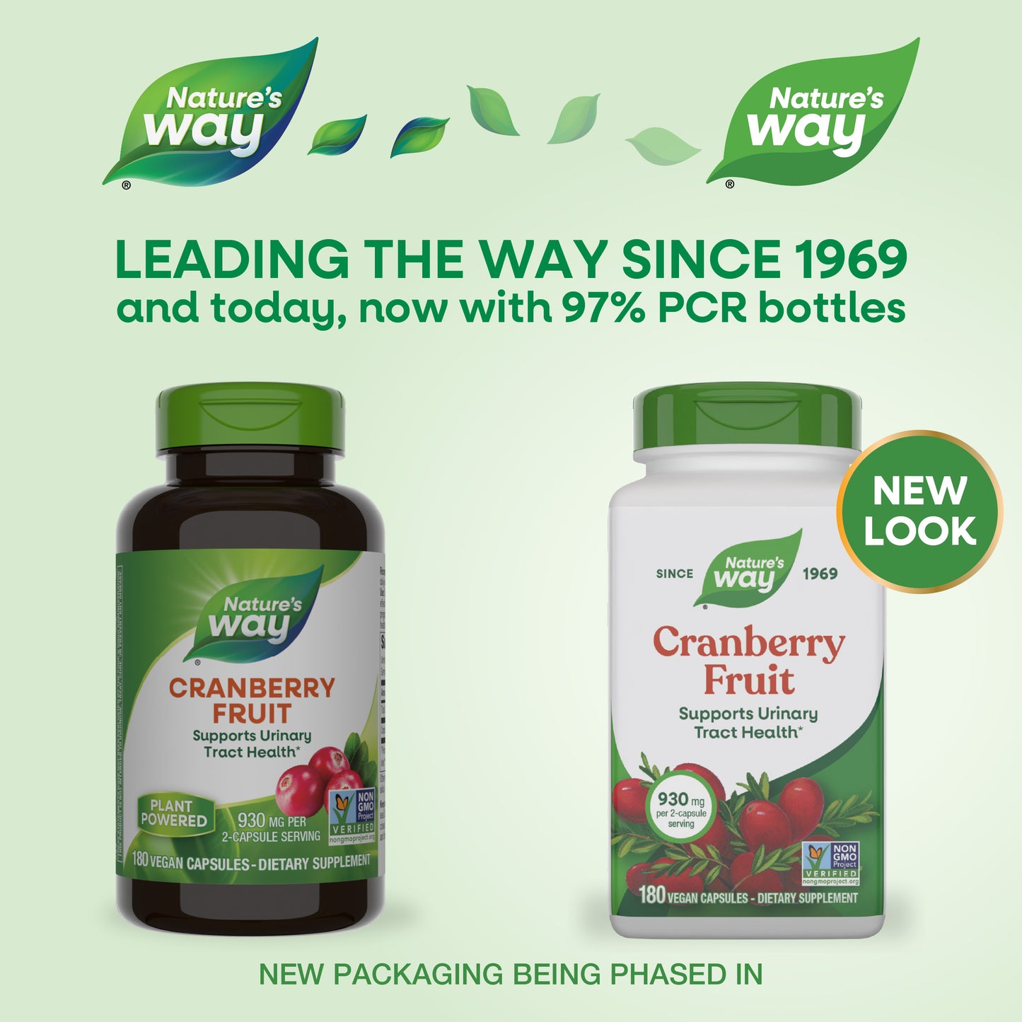 <{%MAIN9_15361%}>Nature's Way® | Cranberry Fruit - package updates old to new