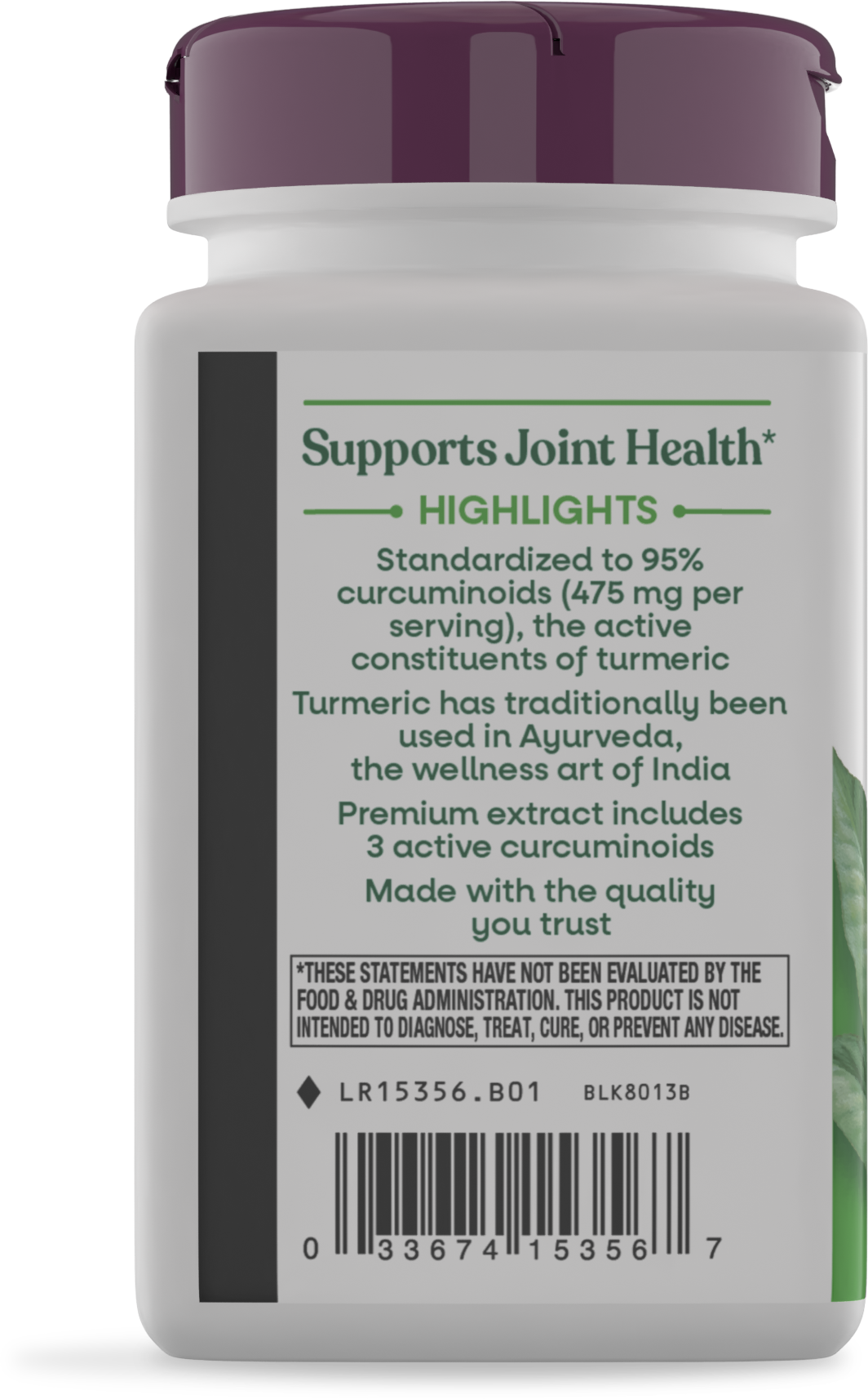 <{%MAIN3_15356%}>Nature's Way® | Turmeric Premium Extract - left side of pack