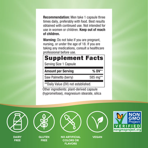 Nature's Way® | Saw Palmetto Berries Sku:16758