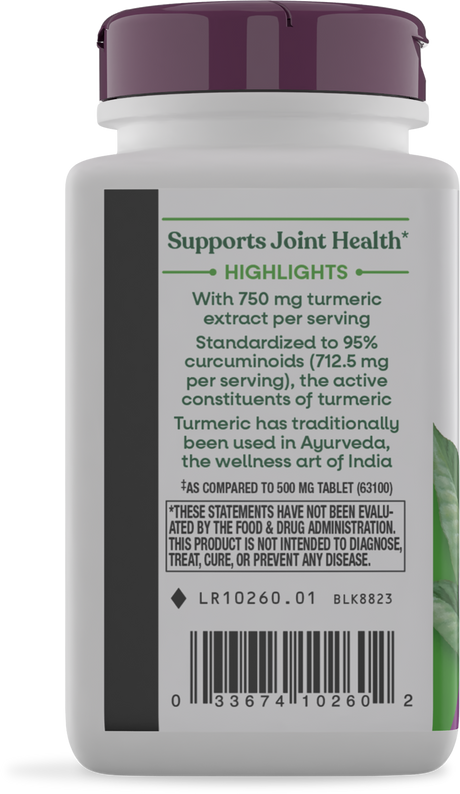 <{%MAIN3_10260%}>Nature's Way® | Turmeric Max Potency - left side of pack
