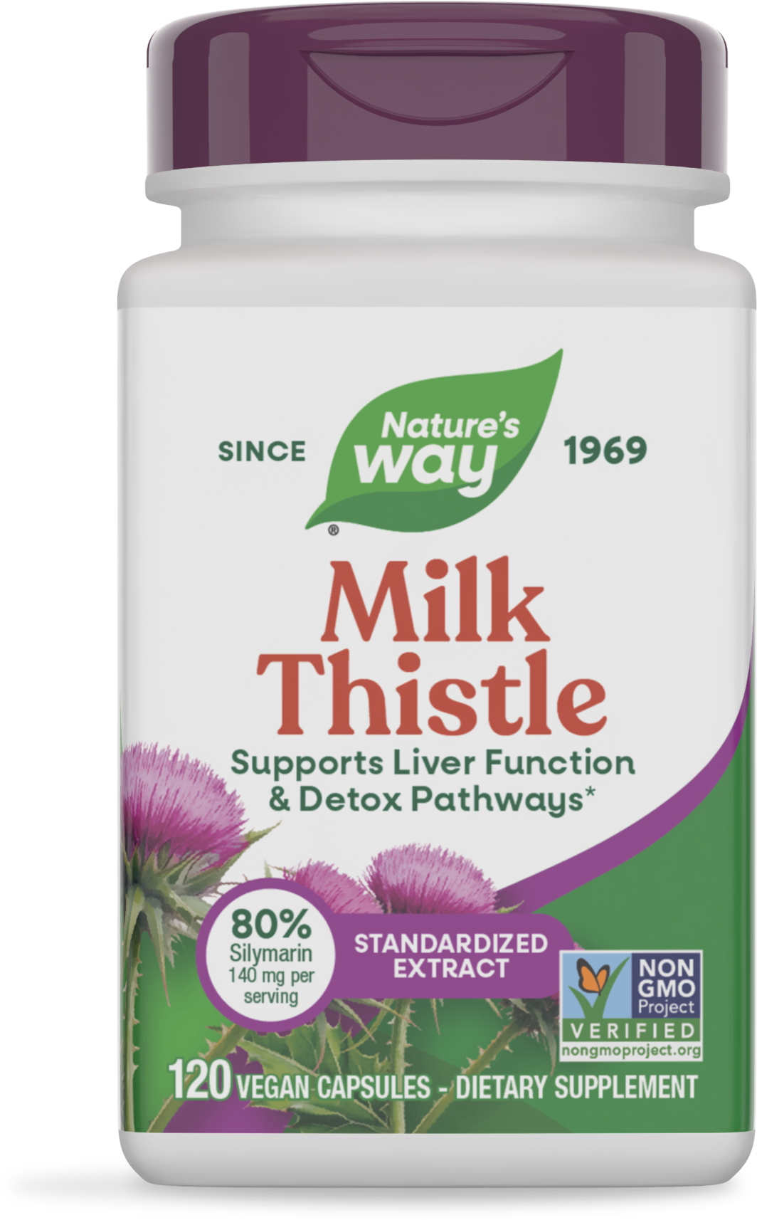 <{%PRIMARY_15355%}>Nature's Way® | Milk Thistle, 120 capsules