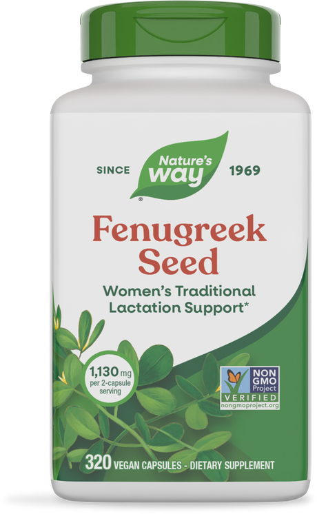 <{%PRIMARY_11924E%}>Nature's Way® | Fenugreek Seed, 320 capsules