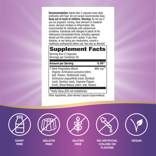 Nature's Way® | Echinacea Goldenseal Premium Blend Sku:415