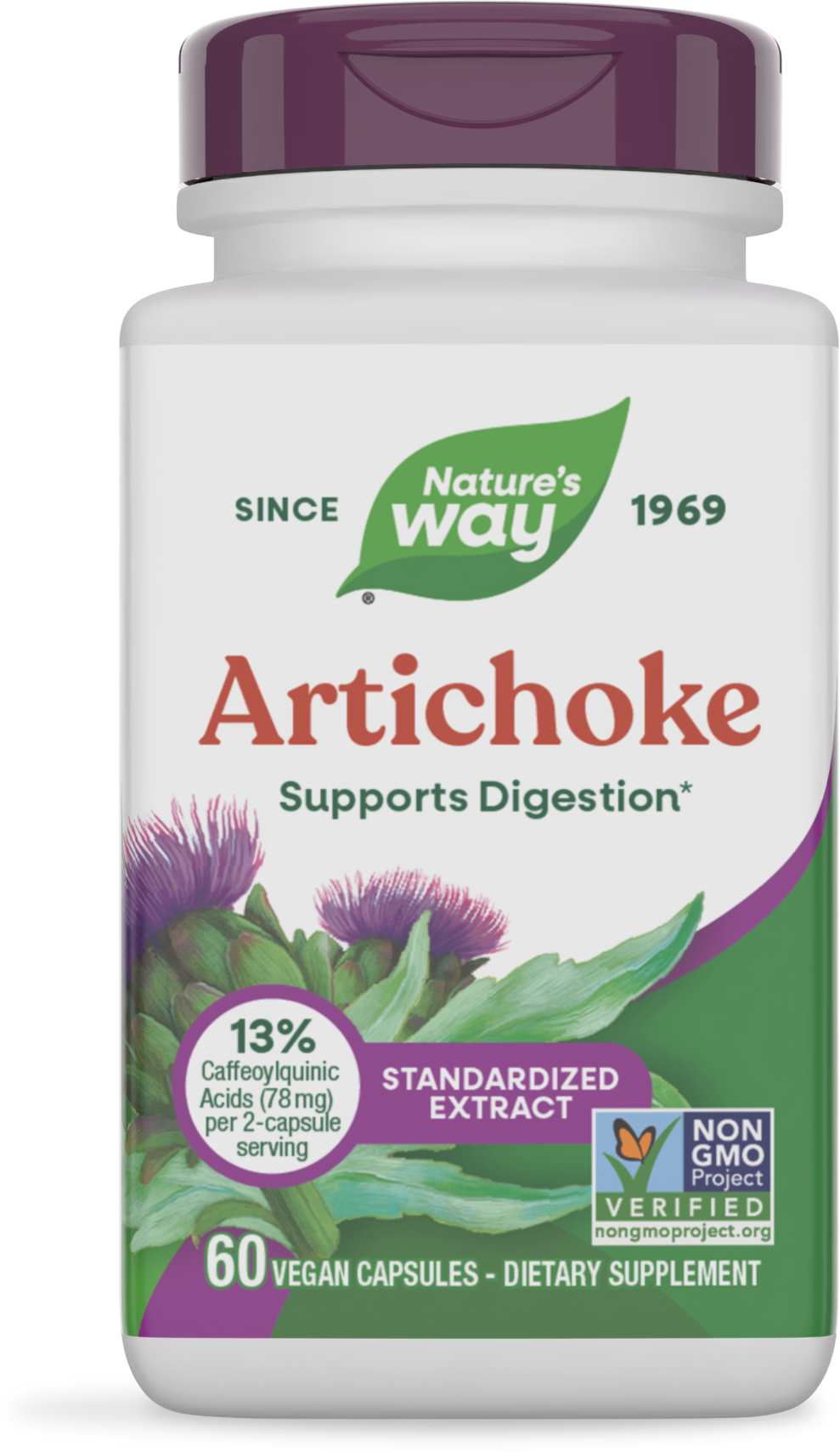 <{%PRIMARY_64600E%}>Nature's Way® | Artichoke, 60 capsules