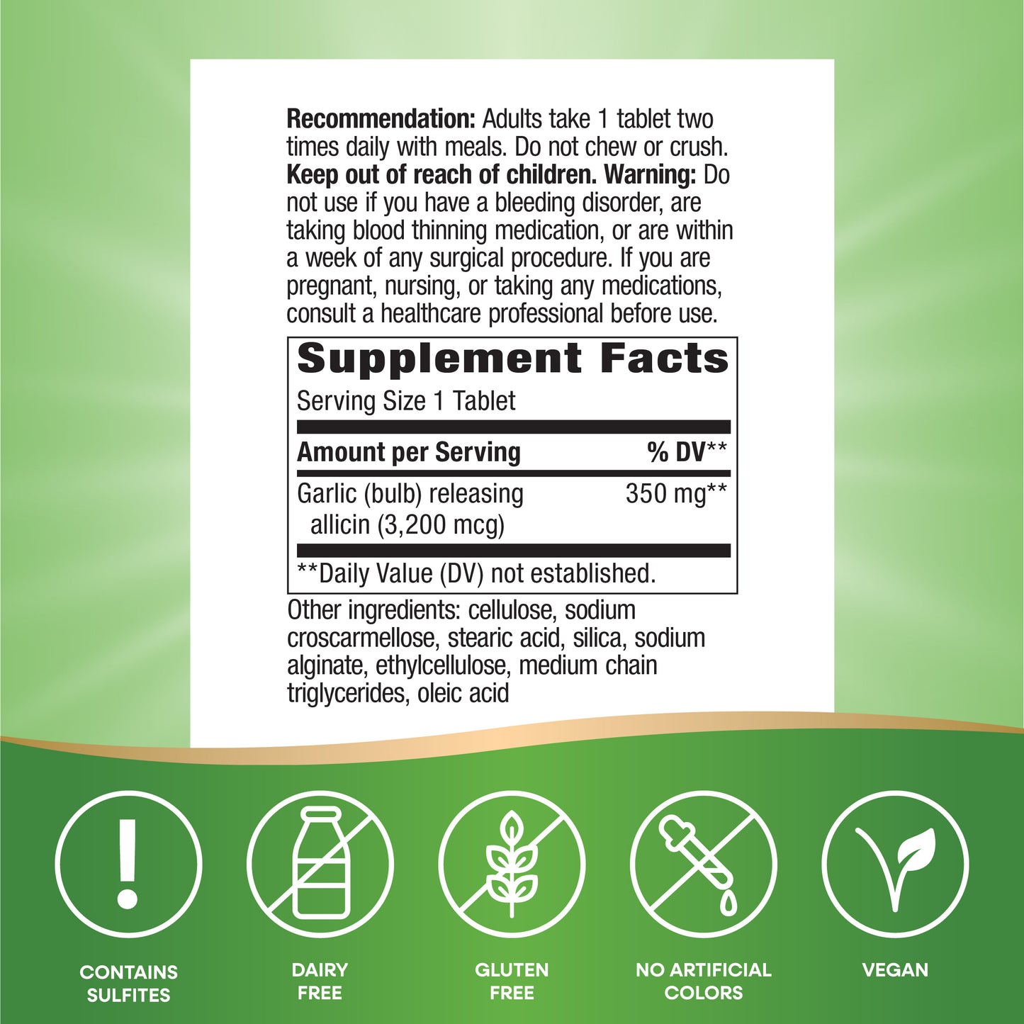 <{%MAIN15_15067%}>Nature's Way® | Garlicin Cardio