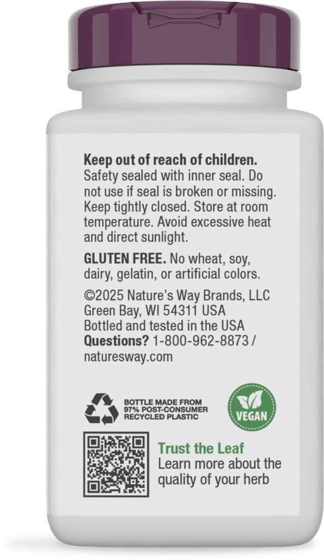 <{%MAIN4_15020%}>Nature's Way® | Cranberry Premium Blend - back of pack