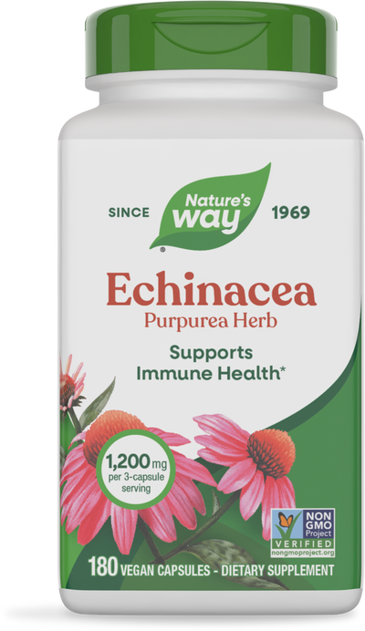 <{%PRIMARY_12408E%}>Nature's Way® | Echinacea, 180 capsules