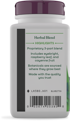 Nature's Way® | Eyebright Premium Blend - left side of pack Sku:380