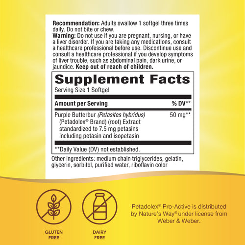 Nature's Way® | Petadolex Pro-Active Sku:04806