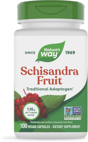 Nature's Way® | Schisandra Fruit, 100 capsules Sku:16800