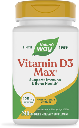 Nature's Way® | Vitamin D3 Max, 240 softgels Sku:15836