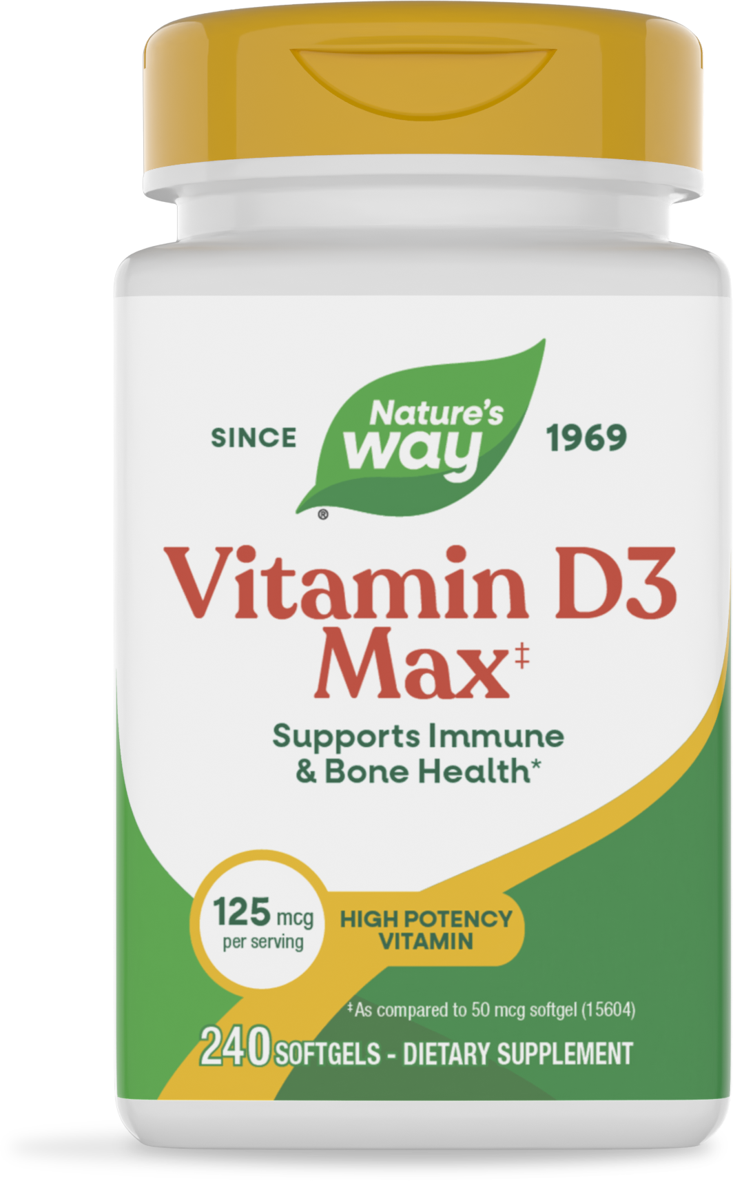 <{%PRIMARY_15836%}>Nature's Way® | Vitamin D3 Max, 240 softgels