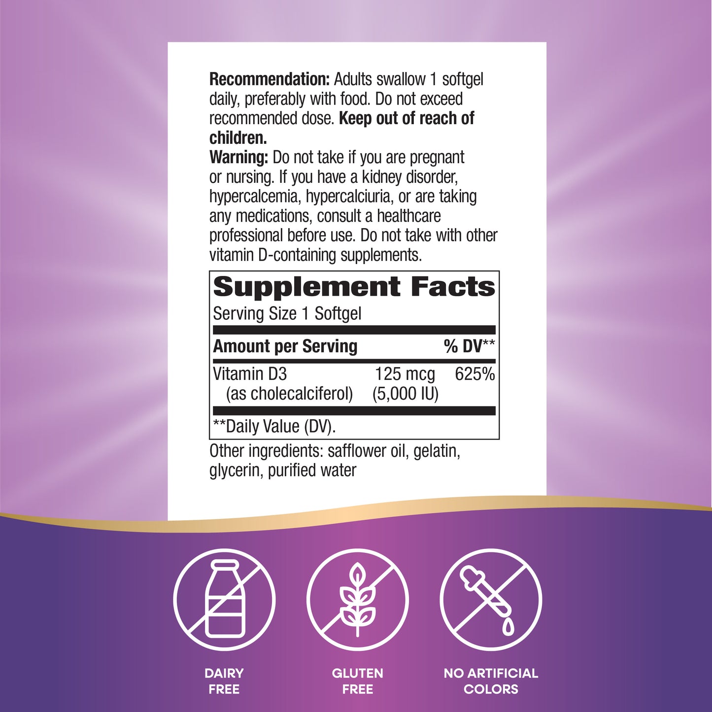 <{%MAIN7_15836%}>Nature's Way® | Vitamin D3 Max