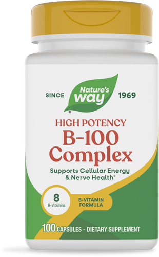 Nature's Way® | Vitamin B-100 Complex, 100 capsules Sku:40521