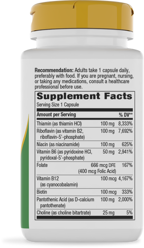 Nature's Way® | Vitamin B-100 Complex Sku:40520