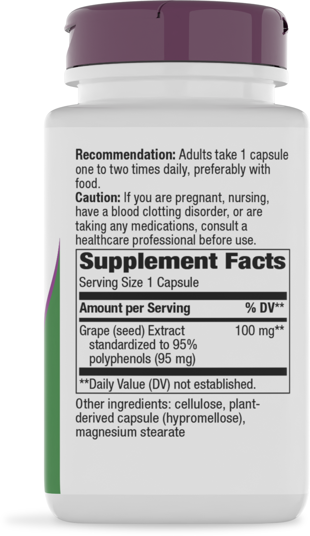 <{%MAIN2_15352%}>Nature's Way® | Grape Seed Premium Extract - right side of pack