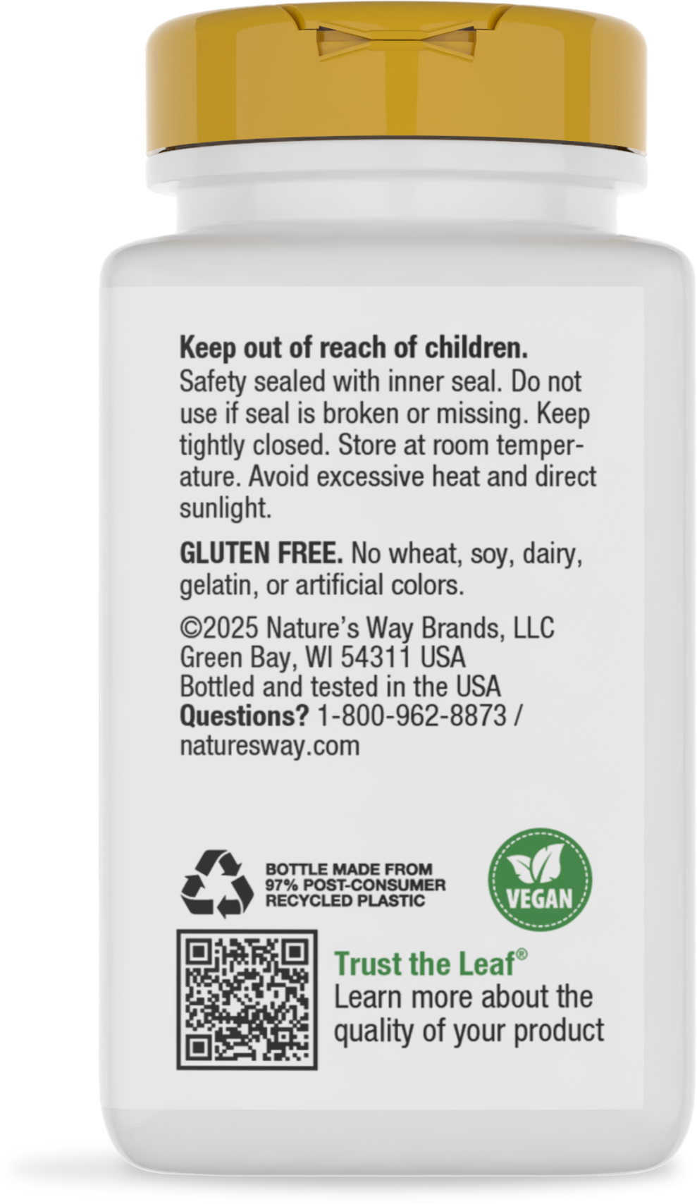 <{%MAIN4_16843%}>Nature's Way® | Riboflavin Vitamin B2 - back of pack