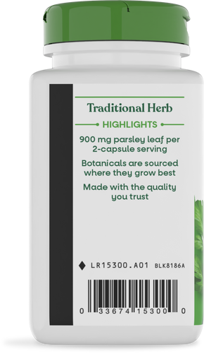 Nature's Way® | Parsley Leaf - left side of pack Sku:15300