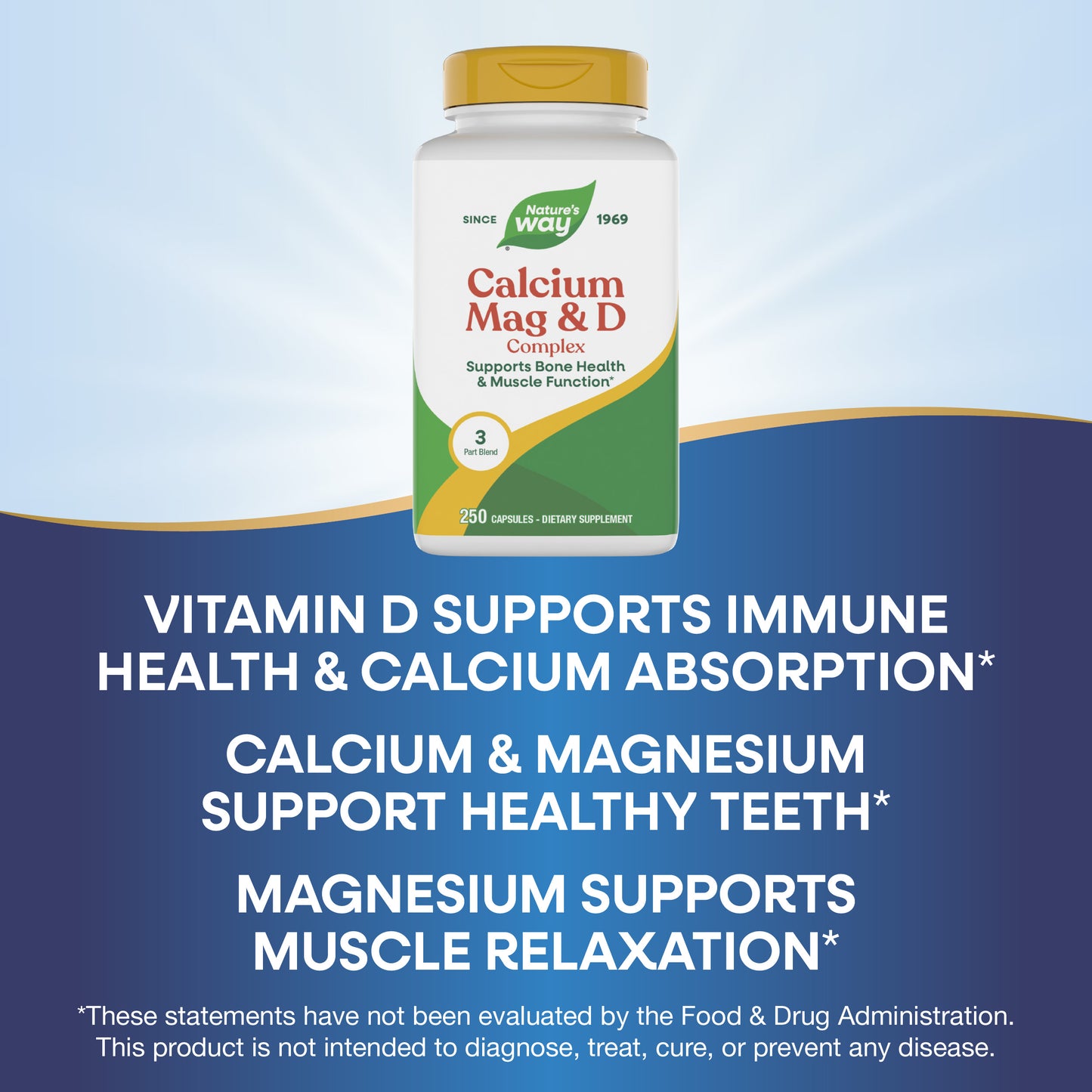 <{%MAIN13_41420%}>Nature's Way® | Calcium-Magnesium-Vitamin D