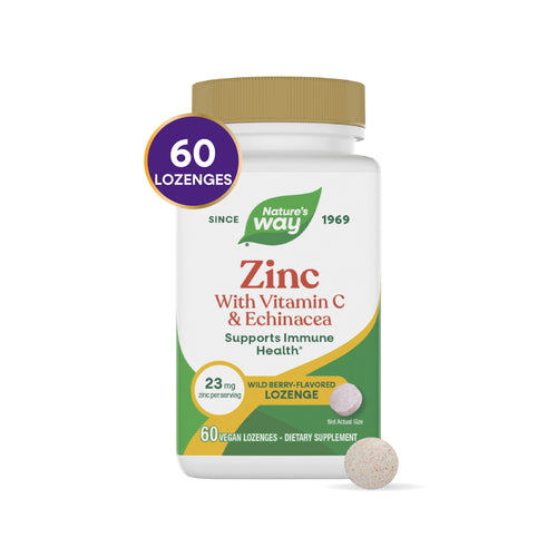 Nature's Way® | Zinc Lozenges Sku:41092