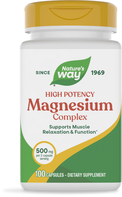 <{%PRIMARY_41051%}>Nature's Way® | Magnesium Complex, 100 capsules