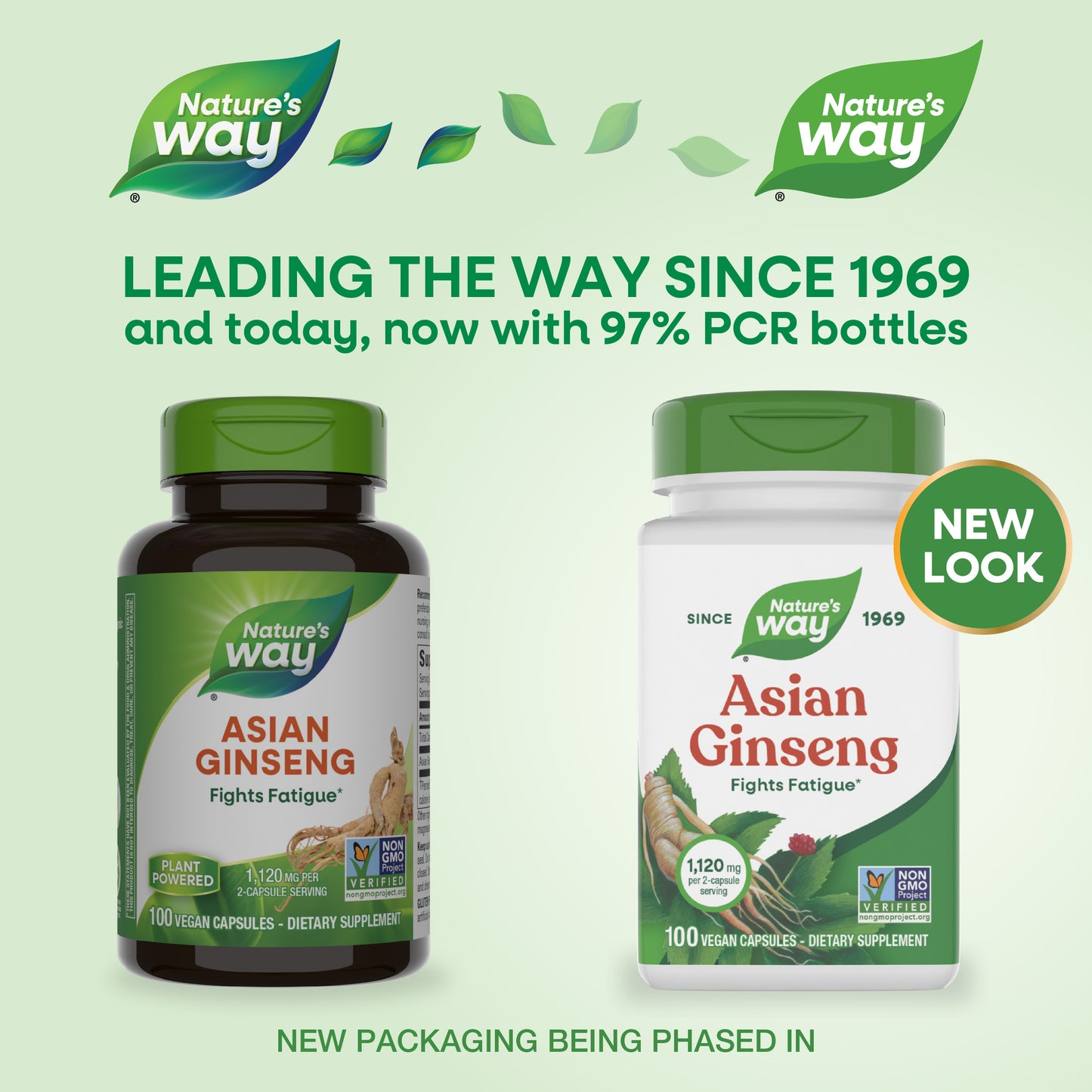 <{%MAIN8_13300%}>Nature's Way® | Asian Ginseng - package updates old to new