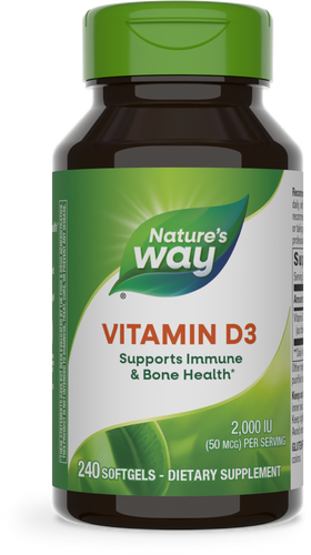 Nature's Way® | Vitamin D3, 240 softgels Sku:15604
