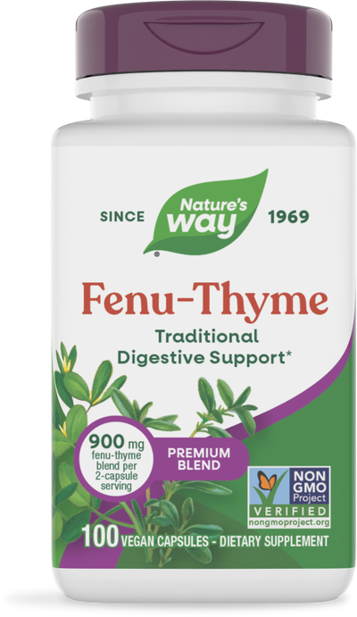 <{%PRIMARY_350%}>Nature's Way® | Fenu-Thyme Premium Blend