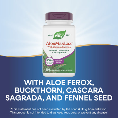 Nature's Way® | Aloe MAXLAX™ Premium Blend Sku:142