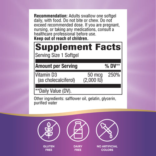 Nature's Way® | Vitamin D3 Sku:undefined